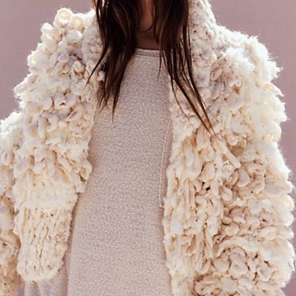 Free People Curly-Que Cardigan - size XS - Picture 4 of 10